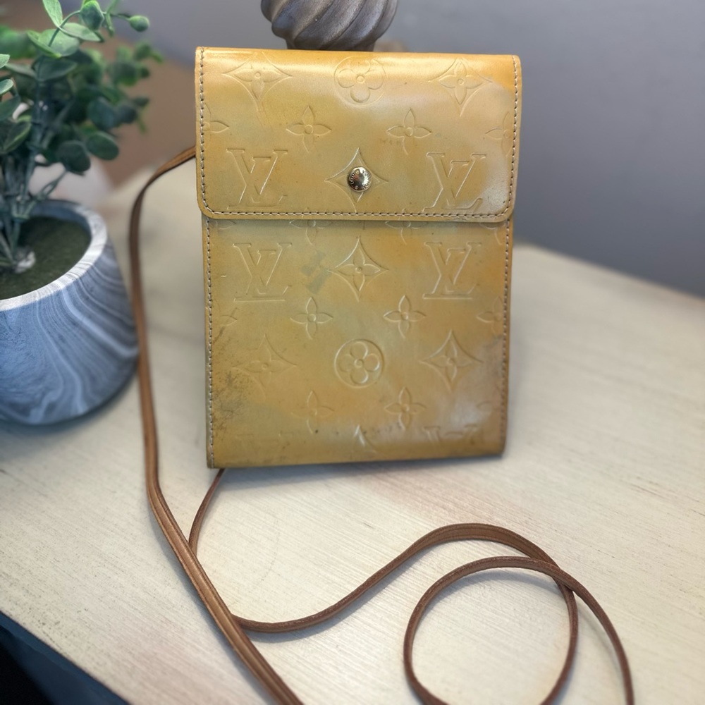 Vintage Louis Vuitton Yellow Crossbody Bag